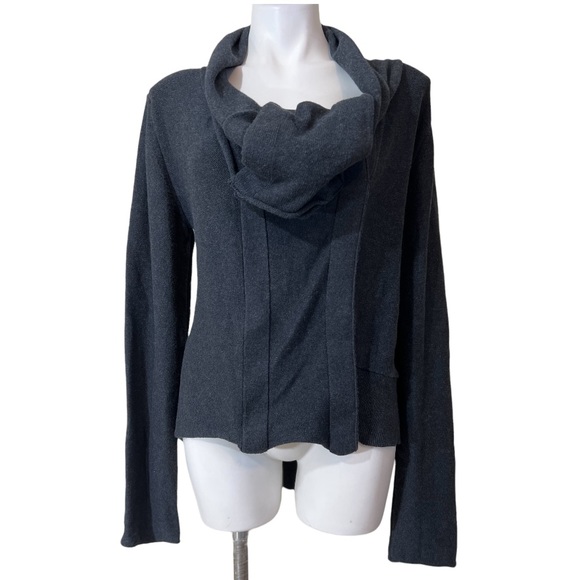 Alembika L 100% cotton snap button sweater - Picture 2 of 5